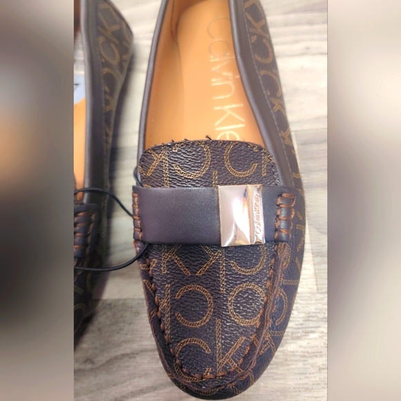 Calvin Klein Lisa Monogram Loafers - Picture 6 of 6